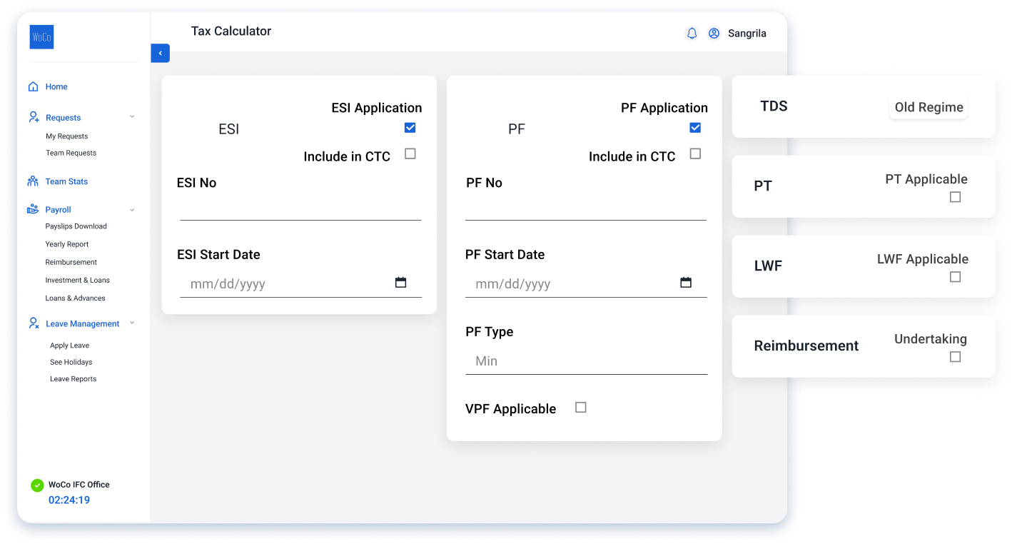 Automatic compliance payroll software